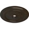 Ekena Millwork Classic Ceiling Medallion (Canopies up to 5 1/2"), 41 1/8"OD x 4"ID x 2 1/8"P, Stone Hearth Crackle CM41CLSHC - alternate 4